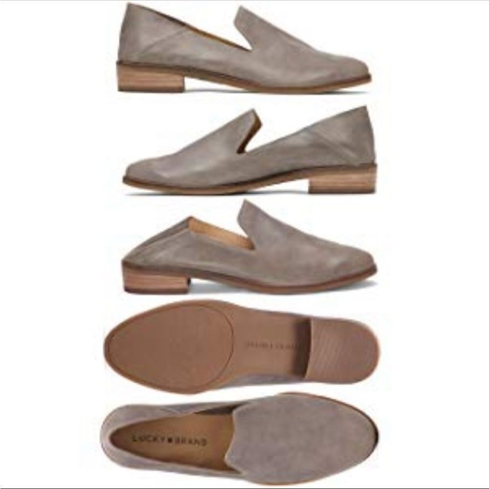 Lucky Brand Cahill Crashback Flats size 9.5